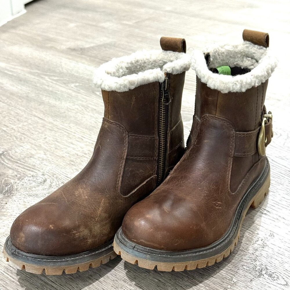 Brown Timberland Boots size 6